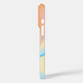 Pastell-Swirlen Case-Mate iPhone Hülle (Rückseite / Links)