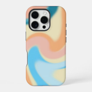 Pastell-Swirlen iPhone 16 Pro Hülle