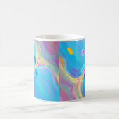Pastell-Synapse Kaffeetasse (Mittel)