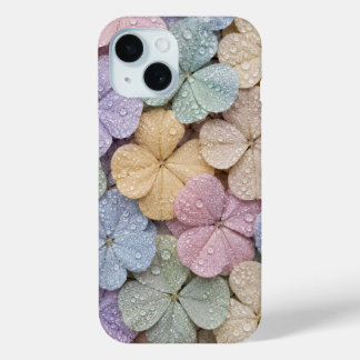 Pastell-Tau-Berührte-Kleeblüten-Ästhetik  Case-Mate iPhone Hülle