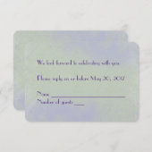 Pastell Textur UAWG Einladung (Vorne/Hinten)