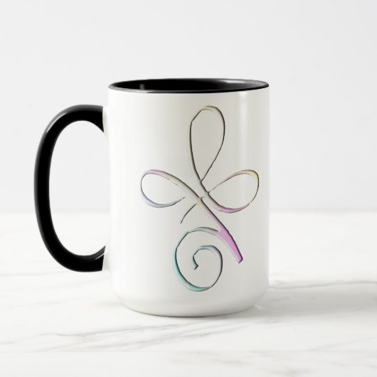 Pastell Unbedingte Liebe Tasse (Links)