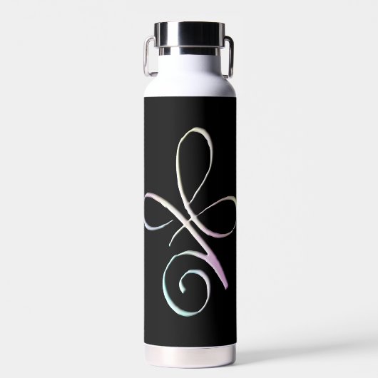 Pastell Unbedingte Liebe Trinkflasche (Vorne)