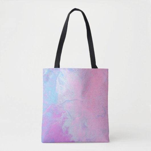 PASTELL UND BLAUE FARBE TASCHE (Vorderseite)