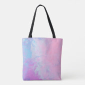 PASTELL UND BLAUE FARBE TASCHE (Rückseite)