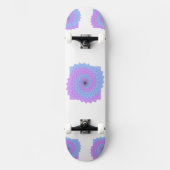 Pastell Unendlichkeit Skateboard (Vorderseite)