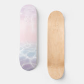 Pastell-Unterwasserpool-Glamour 1 Skateboard (Vorderseite)