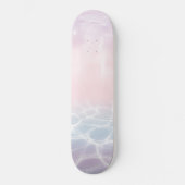 Pastell-Unterwasserpool-Glamour 1 Skateboard (Vorderseite)