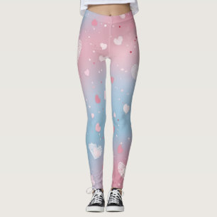 Pastell-Versprechen Leggings
