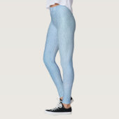 Pastell Vertical Watercolor Abstrakt Leggings (Links)