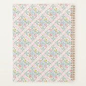 Pastell-Volksblumen-Planer-Cover-Muster Planer (Rückseite)