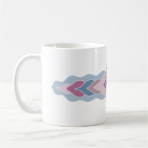 Pastell-Volksmuster-Kaffeetasse