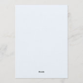 Pastell-Wasserfarben-Giraffen-Baby-Junge-Einladung Einladung (Rückseite)