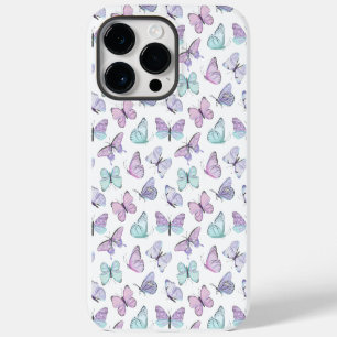 Pastell-Wasserfarben-Schmetterling iPhone 14 Pro Max Hülle