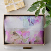 Pastell Watercolor Blumenstrauß Bouquet Seidenpapier (Geschenk)