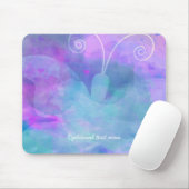 Pastell Watercolor Butterfly Personalisiert Custom Mousepad (Mit Mouse)