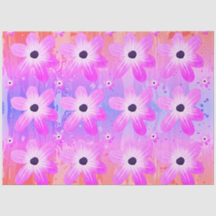 Pastell Watercolor Hübsch Pink Blume Seidenpapier