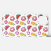 Pastell Watercolor Pool Float Muster Case-Mate iPhone Hülle (Rückseite (Horizontal))