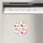 Pastell Watercolor Pool Float Muster Magnet (In Situ (Geschirrspüler))