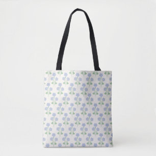 Pastell-Wiesen-Fluss Zarte Botanik Tasche