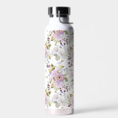 Pastell-Wildblumen-Blumen-Ästhetik-Design Trinkflasche (Links)
