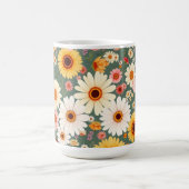 Pastell-Wildblumen-Kaffeetasse Kaffeetasse (Mittel)