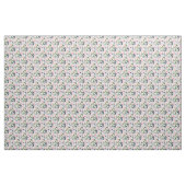 Pastell-Wildblumen- und Blaubeer-Blumenmuster Stoff (Yard (91,4 cm))