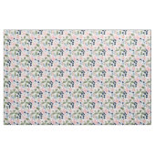 Pastell-Wildblumen- und Blaubeer-Blumenmuster Stoff (Fat Quarter (45,7 x 55,9 cm))