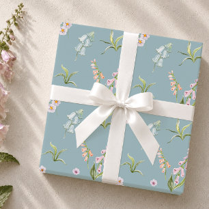 Pastell-Wildblumen-Wiesen-Geschenkpapier Geschenkpapier