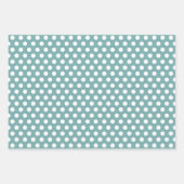 Pastell-Wildblumen Wrapping Paper-Set Geschenkpapier Set (Vorderseite 2)