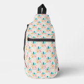 Pastell-Windrad Crossbody Bag (Vorderseite)