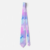 Pastell-Wolken-Tarnmuster Krawatte (Vorderseite)