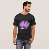 Pastell-Wolkenfisch T-Shirt (Vorne ganz)