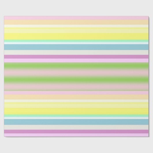 Pastell Wrapping Paper Geschenkpapier (Flach)