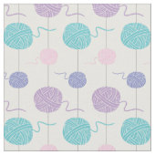 Pastell-Yarn-Ball-String-Muster Stoff (Nahaufnahme)
