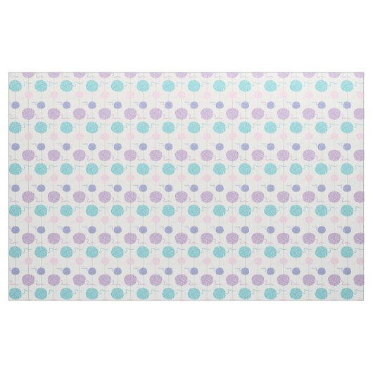 Pastell-Yarn-Ball-String-Muster Stoff (Fat Quarter (45,7 x 55,9 cm))
