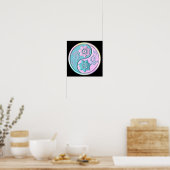 Pastell Yin Yang Poster (Küche)