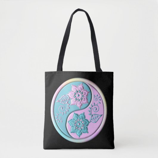 Pastell Yin Yang Tasche (Vorderseite)
