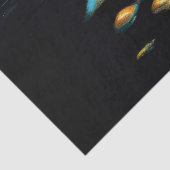 Pastell Zeichnend Duck auf Wasser Seidenpapier (Ausschnitt)