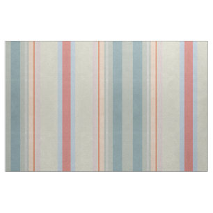 Pastell zeichnet Aqua-Koralle Stoff