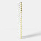 Pastell Zickzack mit Monogram von Shirley Taylor Case-Mate iPhone Hülle (Rückseite / Rechts)