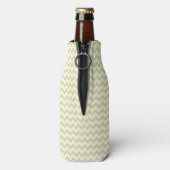 Pastell Zickzack Muster Flaschenkühler (Flasche Rückseite)