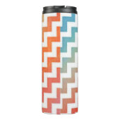 Pastell Zickzack Thermotumbler Thermosbecher (Rückseite)