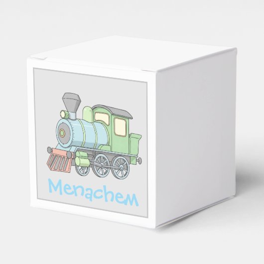 Pastell-Zug Geschenkschachtel (Vorderseite)