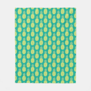 Pastellananas Fleecedecke