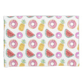 PastellAquarell-Pool-Floss-Muster Kissenbezug (Vorderseite-Rechts)