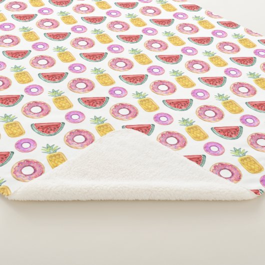 PastellAquarell-Pool-Floss-Muster Sherpadecke (3/4)