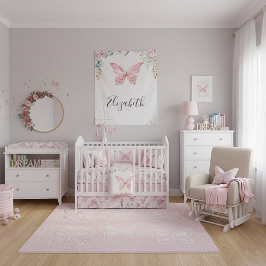 Pastellbaby Wandteppich