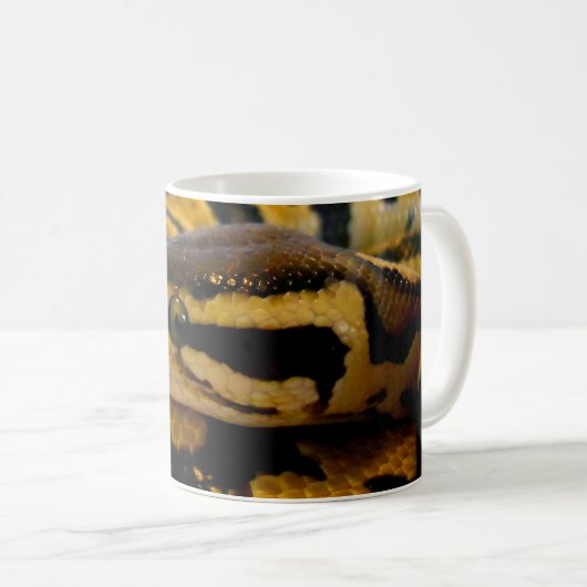 Pastellball-Pythonschlange Kaffeetasse (VorderseiteRechts)