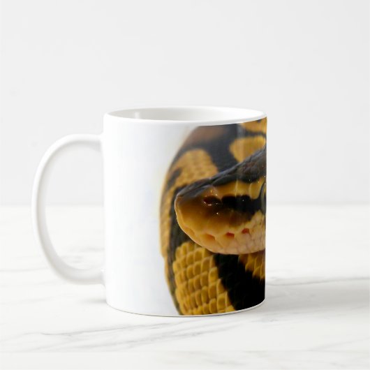 Pastellball-Pythonschlange Kaffeetasse (Links)